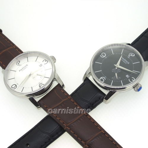 38mm Parnis Miyota Automatic Movement Men's Casual Watch Sapphire Crystal Date