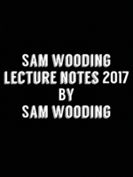 Emma Wooding Lecture Notes 2017 by Emma Wooding