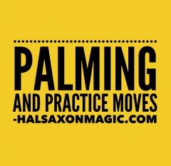 Palming and Practice Moves by Hal Saxon