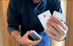 Tricky Sticky Rising Card by Evan Forman