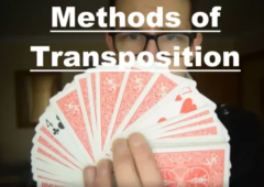 Methods of Transposition card tutorial by Aidan Humpidge