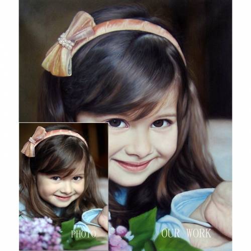 realistic style portrait