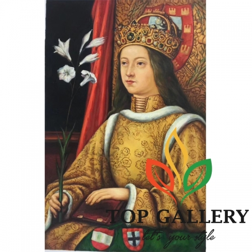 Eleonora of Portugal painting replica,art drawing , custom oil painting ,Dafen village paintings