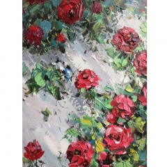 Rose painting ,flower painting ,Dafen paintings sell online