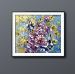 Dancing butterflies 3 ,original Chinese painting ,Dafen paintings sell online