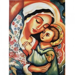 Maria painting, maria art on canvas ,christian painting canvas art