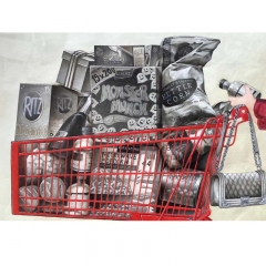 shopping cart painting ,modern wall art painting ,cool modern painting for home