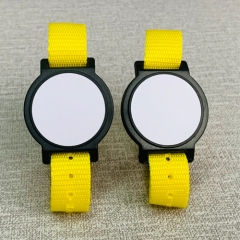 Customized Waterproof 13.56 Mhz Durable using nylon RFID wristband