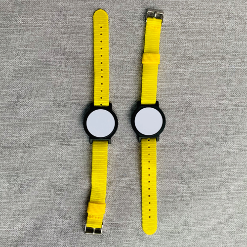 Customized Waterproof 13.56 Mhz Durable using nylon RFID wristband