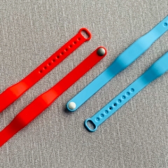 Custom Wearable RFID HF Silicone 13.56MHz Wristbands