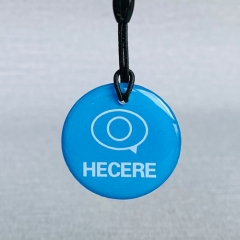 Logo Printed NFC Key 13.56MHz Ntag213 NFC Epoxy Tag