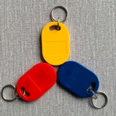 EM4305 125KHz Copy Rewritable EM ID Keyfobs RFID Tag Key Ring Card