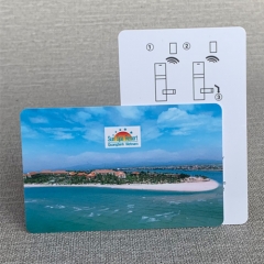 Customized Offset Printing hotel magnetic key card plastic rfid hotel key card