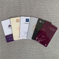 Customized Offset Printing hotel magnetic key card plastic rfid hotel key card