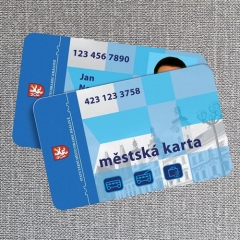 Customized Printed PVC RFID Ticket for Bus/Metro/Train