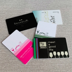 Customized printed  membership card/VIP Card/ Discount Card  for restaurants