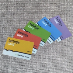 Customized Printed PVC RFID Ticket for Bus/Metro/Train