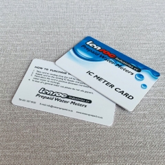 Customized Printed IC card for Prepaid Water Meter