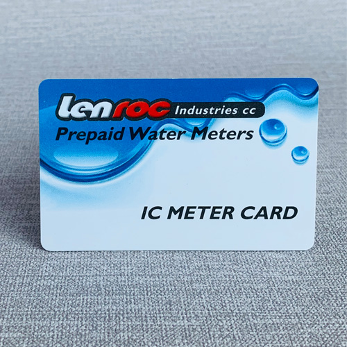 Customized Printed IC card for Prepaid Water Meter