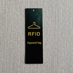 Custom Printed RFID Hang Tag Clothing Label