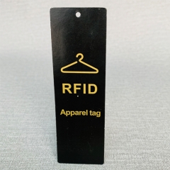 Custom Printed RFID Hang Tag Clothing Label