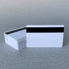 White Gloss PVC Card 760 Micron with Hi-Co 2,750oe