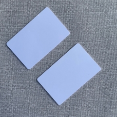 Standard White PVC Card, CR80, High Grade