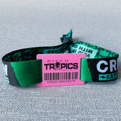 RFID Fabric Wristband