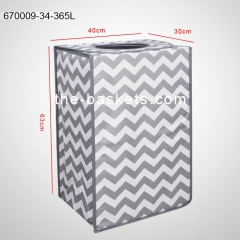 Quick drop K/D laundry hamper