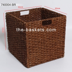 Foldable Seagrass storage basket