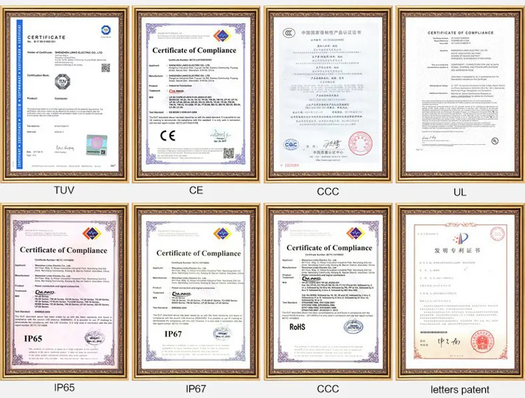 Certification of connector