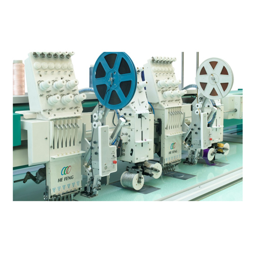 Tapping embroidery machine