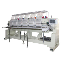 6 Heads Cap / T-shirt Embroidery Machine