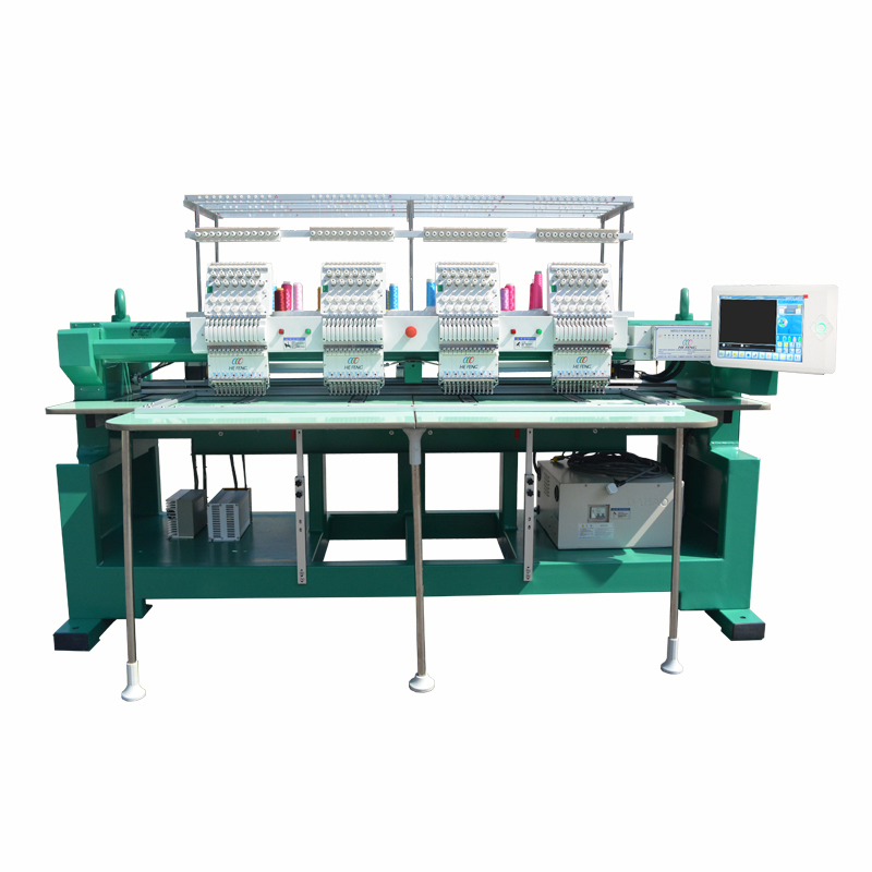 4 head cap tshirt embroidery machine