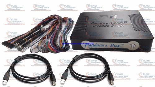 Pandora Box 5 + 2 Player USB Encoder 2 in 1 function 960 games Pandora's Box Arcade Stick with wiring harness HDMI VGA Output
