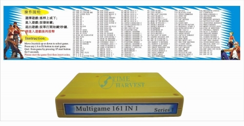 3 pcs of SNK 161 In 1 Cassette Cartridge Neo Geo Jamma Multi Game Board Snk Cassette for Arcade Game Machine