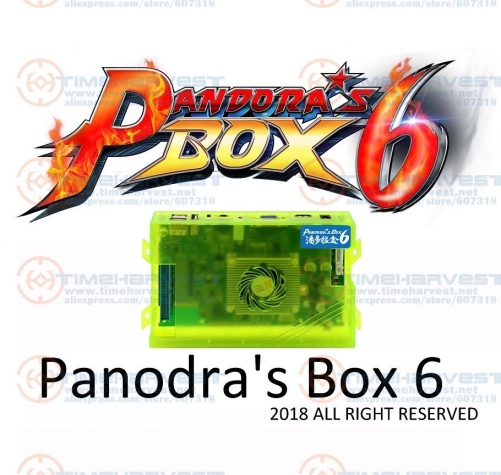 New Arrival original Pandora Box 6 Home Edition 1300 in 1 Games board Family Version for Game Joystick Arcade Marchine Cabinet