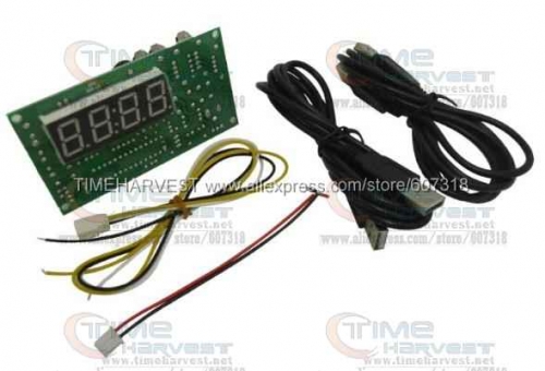 Timer control board/timer board coin operated Timer Control Board Power Supply for coin acceptor selector device, USB devices