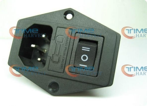 10pcs Switch Socket with black switch for arcade machine/Cocktail Machine accessories/coin operated game arcade cabinet parts
