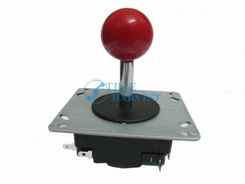 4 pcs of red top ball joystick-can change to 4ways and 8 ways-arcade machine parts