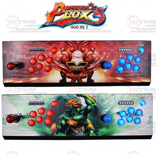 Pandora's Box 5 Arcade Console 960 in 1 Sanwa Joystick Arcade LED Buttons with 2 Players Zero Delay Controller HDMI / VGA Output