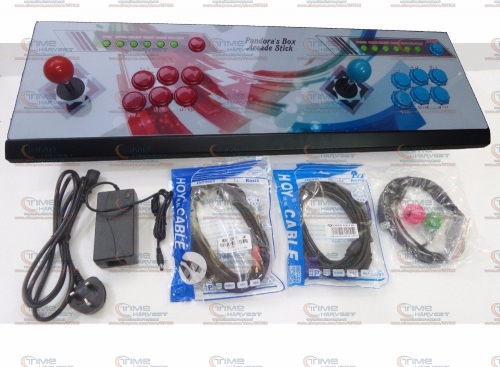 New Arrival Pandora Box 5 All-metal Box 2 players Arcade Fighting Game Joystick with 4 core CPU 960 in 1 games 8 ways joysticks