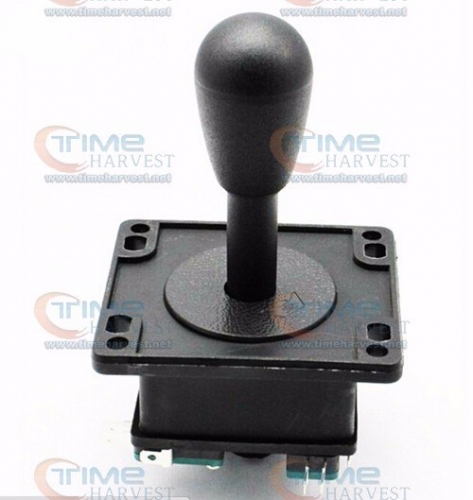 Free shipping Amercian Joystick 8 way operation black Joystick with 4 microswitches Arcade game machine accessories cabinet