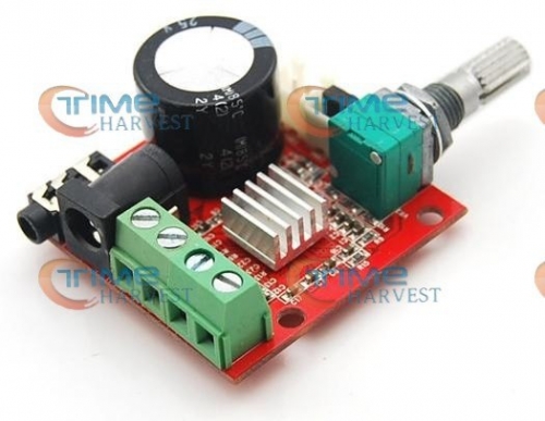 2pcs Enhanced 12V 10W+10W D Ver power HiFi mini digital amplifier board for arcade cabinet/amusement coin operated game machine