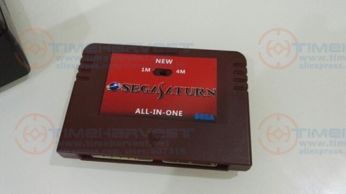 NEW-ALL-IN-1 SEGA SATURN Game Card Pseudo-Saturn KAI SS Direct reading cartridges with Direct reading &amp; Accelerator function