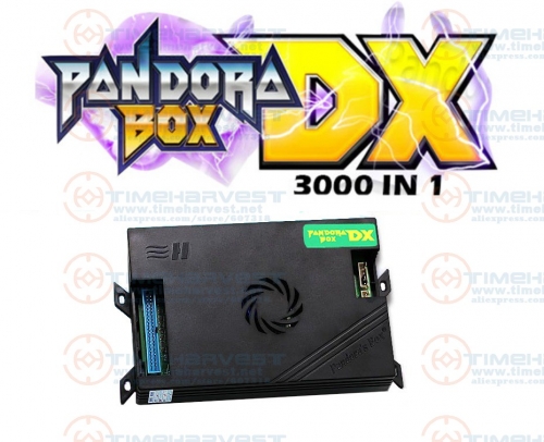 Pan dora Box DX family version 3000 in 1 have 3d and 3P 4P game Can save game progress High score function tekken Killer instinct