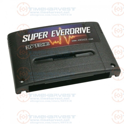 New V2 ver. Super Everdrive SFC Burning card with 16G SD 2000 in 1 SNES Game card suport 56Mbit games for Super Ninten do console