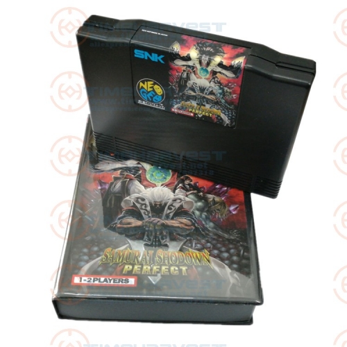 2021 New products AES Samurai shodown v perfect Game Cartridge Game box Home Card for original AES Console Boxed games Controler