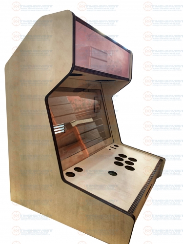 New Arrival 15.6 inches Mini Family Table Top Games Cabinet Only Arcade Wooden Case Shell for DIY 15.6 " LCD Arcade Game Machine