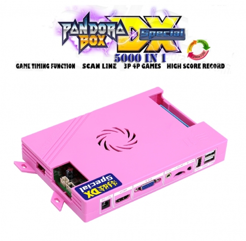 New Pan-dora Box DX Special 5000 in 1 family version For Console have 3P 4P games Save game progress High score record 3D Tekken